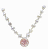 Pearl and Swarovski Crystal Necklace