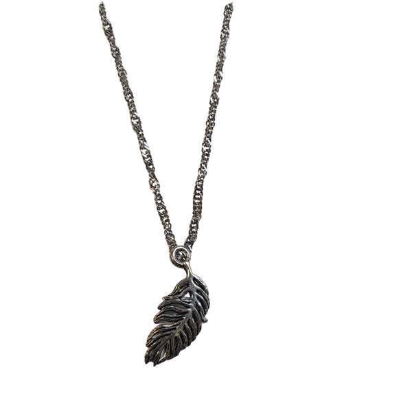 Feather Charm Necklace