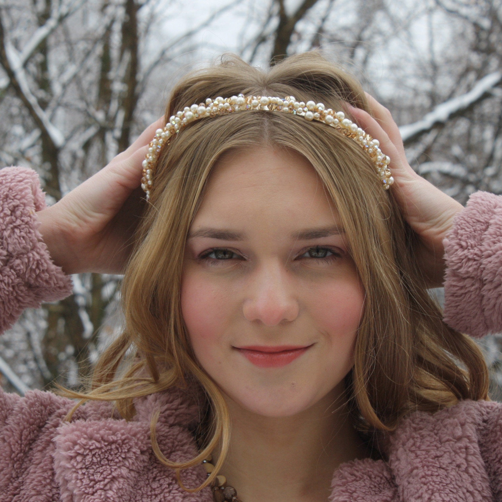 Find Your Fairytale Sparkle: Bridal Headbands with Swarovski Crystals (Gift Boxed)