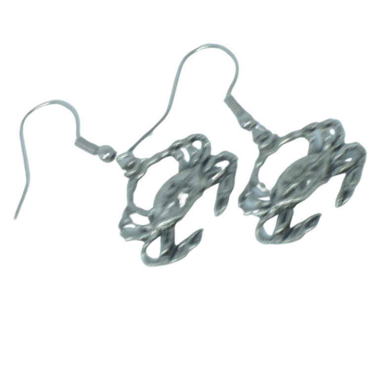 Silver Crab Earrings | A Quirky and Fun Way to Add a Touch of the Sea to Your Outfit