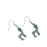 Silver Deer Charm Earrings | A Classic and Elegant Way to Add Nature to Your Outfit