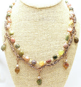 Multi-Color agate Necklace