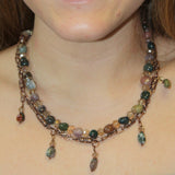 Multi-Color agate Necklace