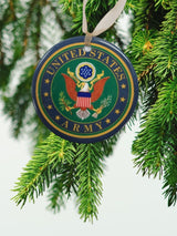 United States Military Ornaments - USMC - Army - Navy - Air Force - Space Force - Coast Guard