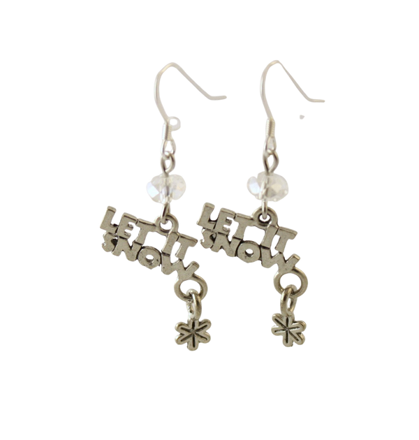 Winter Earrings | Let it Snow Earrings | A Charming Way to Celebrate the Winter Season