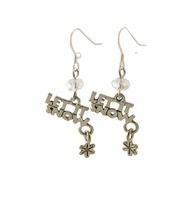 Winter Earrings | Let it Snow Earrings | A Charming Way to Celebrate the Winter Season