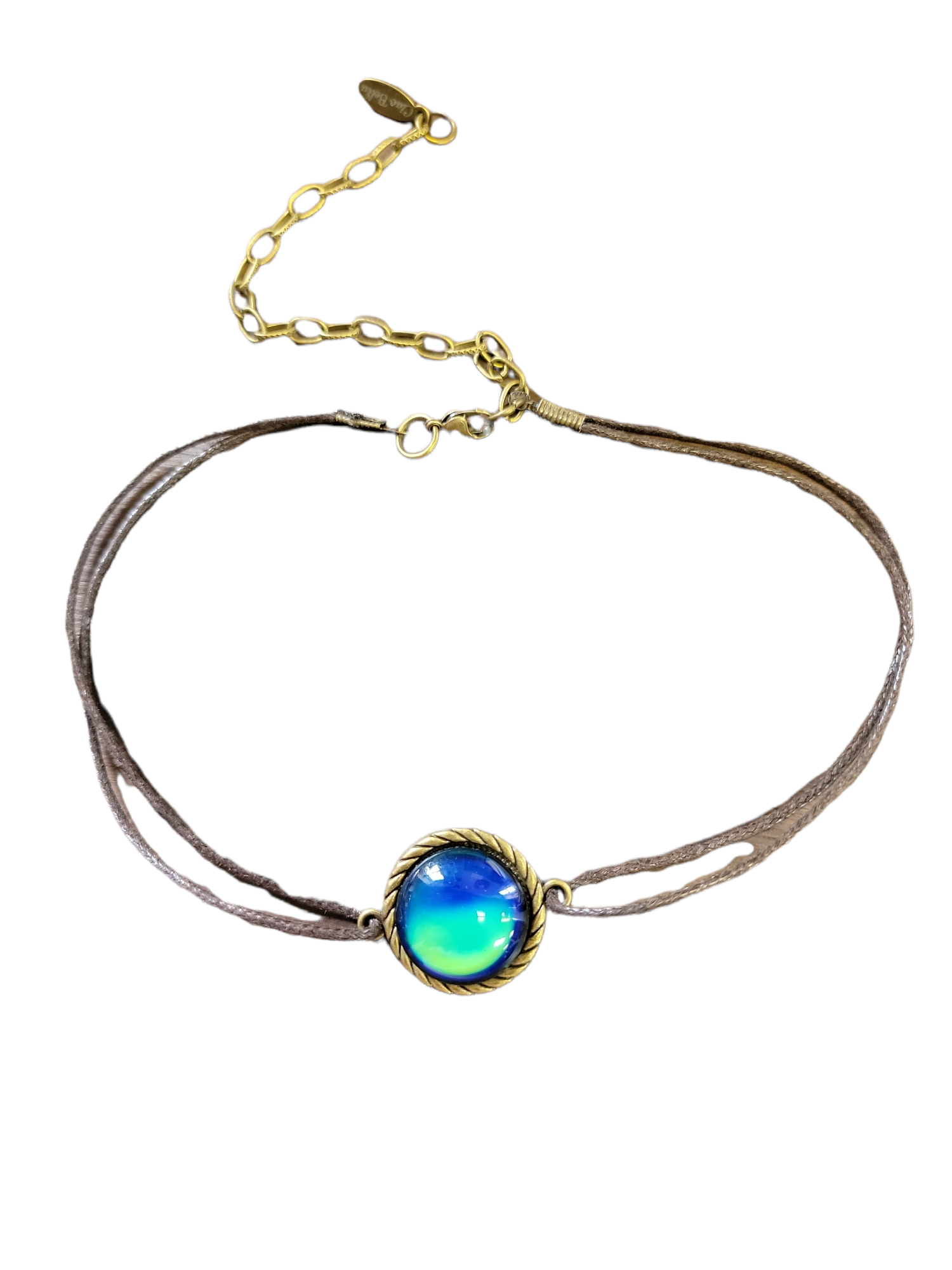 Far Out! Groovy 70s Mood Bead Necklace - Peace, Love, Vibes (Gift Idea)