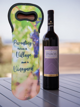 Parenting Takes a Village and a Vineyard Wine Carrier Gift Bag