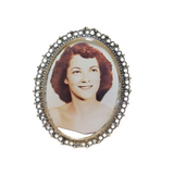 Personalized Heirloom Victorian Brooch Pin